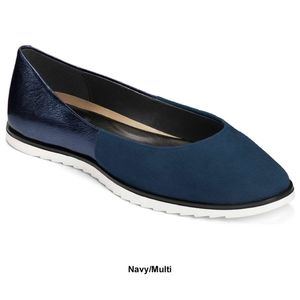 NWT Aerosoles Navy Night Spell Ballet Flat, 5.5